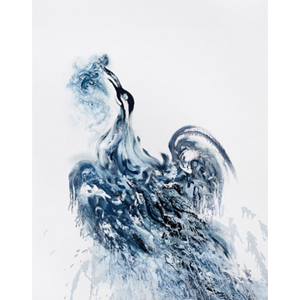 Maggi Hambling Cormorant Painting